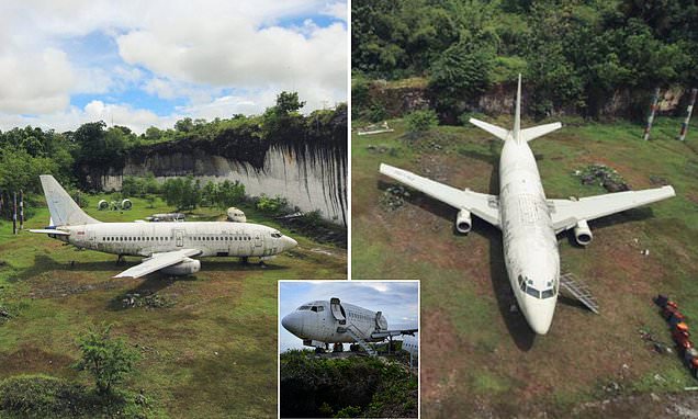 Mystery as Boeing 737 surfaces in Bali near Pandama Beach